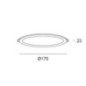 Schwarze, runde LED-Einbauleuchte 17 cm | 12 W CCT-LED-Spot Schwarze, runde LED-Einbauleuchte 17 cm | 12 W CCT-LED-Spot