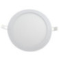 Runde LED-Einbauleuchte, weiß, 22 cm | 20-W-LED-Spot, warmweiß