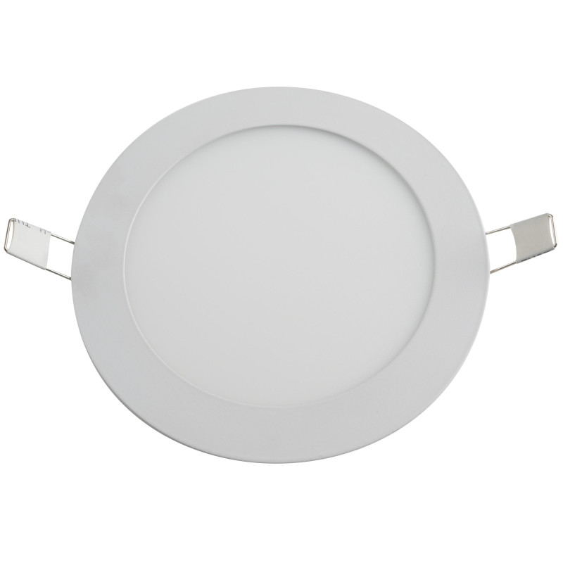 Recessed Circular LED Downlight, White, 16.5 cm | 12W LED Spotlight, Warm White Recessed Circular LED Downlight, White, 16.5 cm | 12W LED Spotlight, Warm White