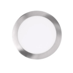 Downlight LED Empotrable Circular Cromo 17 cm | Foco LED 12 W CCT