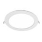Luminária de embutir circular LED branca de 30 cm | Refletor LED CCT de 24 W