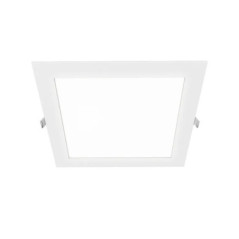 Downlight LED Empotrable Cuadrado Blanco 17 x 17 cm | Foco LED 12 W CCT