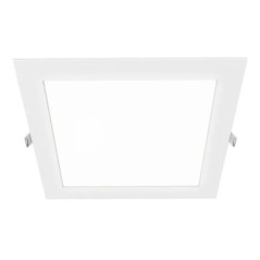 Spot encastré carré à LED blanc 12 x 12 cm | 24 W CCT