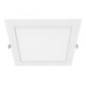 Luminária de embutir quadrada de LED branca, 12 x 12 cm | Spot de LED CCT de 24 W Luminária de embutir quadrada de LED branca, 12 x 12 cm | Spot de LED CCT de 24 W