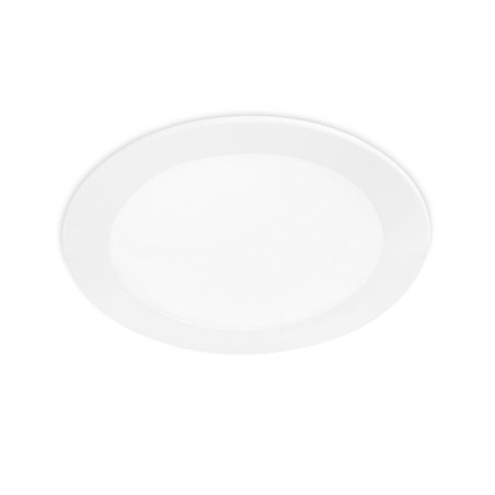 Downlight LED Empotrable Circular Blanco 12 cm | Foco LED 6 W Luz Fria