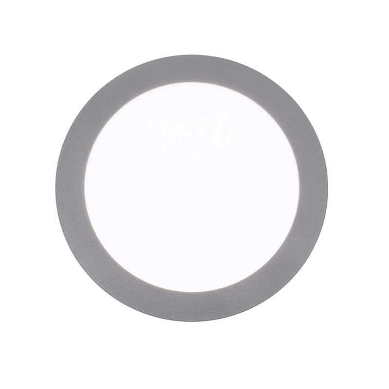 Faretto LED circolare da incasso grigio da 22,5 cm | Faretto LED CCT da 18 W