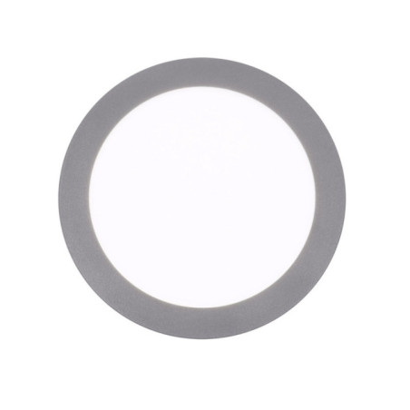 Gray Circular Recessed LED Downlight 22.5 cm | 18W CCT LED spotlight