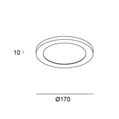 Downlight LED Empotrable Circular Blanco 17 cm | Foco LED 12 W CCT Ajustable