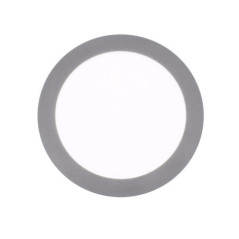 Spot LED encastré circulaire gris 17 cm | 12 W CCT