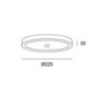 Faretto LED circolare da incasso bianco da 22,5 cm | Faretto LED CCT da 18 W con sensore Faretto LED circolare da incasso bianco da 22,5 cm | Faretto LED CCT da 18 W con sensore