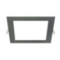 Quadratische LED-Einbauleuchte, Grau, 22,5 x 22,5 cm | 18 W CCT LED-Spot