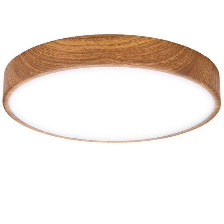 Circular LED Ceiling Light 33cm 18W 1350lm | Wooden Edge | LED Ceiling Lamp