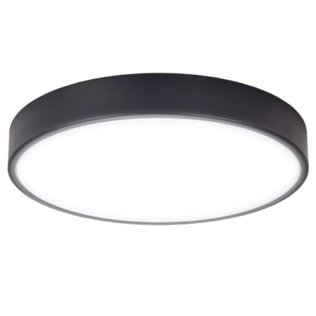 Circular LED Ceiling Light 33cm 18W 1350lm | Black Edge | LED Ceiling Lamp
