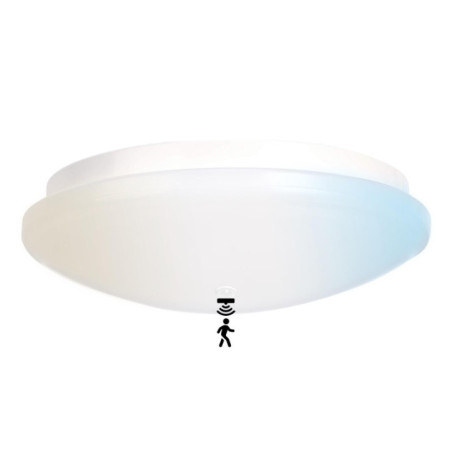 Plafón LED Circular 30 cm 18 W 1800 lm | Sensor de Movimiento | Lámpara LED de Techo