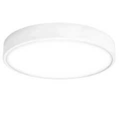 Plafoniera LED circolare da 33 cm, 18 W, 1350 lm | Bordo bianco | Lampada da soffitto a LED