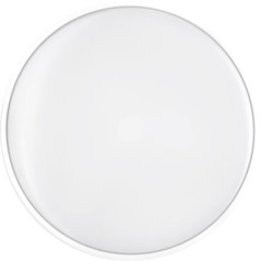 Plafón LED Circular 33 cm 18 W 1350 lm | Borde Blanco | Lámpara LED de Techo