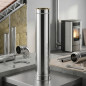 Tuyau double paroi en acier inoxydable 80 mm 1 m | Évacuation des gaz de combustion pour poêles à granulés et cheminées Tuyau double paroi en acier inoxydable 80 mm 1 m | Évacuation des gaz de combustion pour poêles à granulés et cheminées