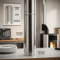 Tuyau double paroi en acier inoxydable 80 mm 50 cm | Évacuation des gaz de combustion pour poêles à granulés et cheminées
