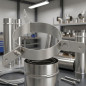 Abrazadera de Vientos Inox Doble Pared 150 mm | Fijación para Tubos de Chimenea