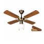 Orbegozo ceiling fan with light 50W | Diameter 105 cm | 4 reversible blades | Antique gold finish