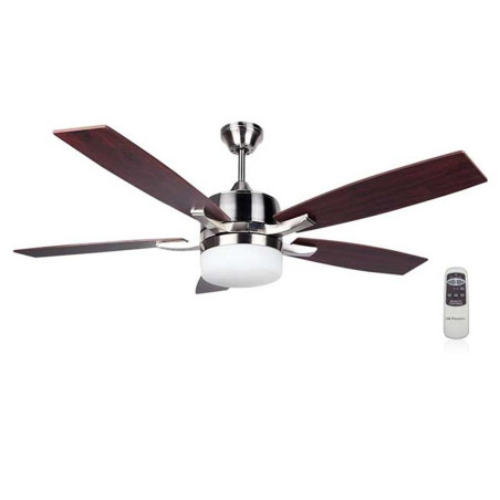 Ventilateur de plafond Orbegozo 132 cm avec télécommande | 5 pales | Éclairage LED | 3 vitesses | Ventilation pour grands espace