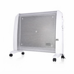 Orbegozo 1500W Mica Radiator | Mica Heater | Electric Radiator with Thermostat | Anti-Tip Safety