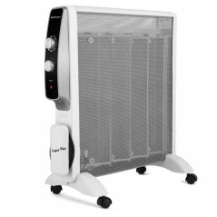 Orbegozo 1500W Glimmerheizkörper | Glimmerheizung | Elektrischer Heizkörper mit Thermostat | Kippsicherung
