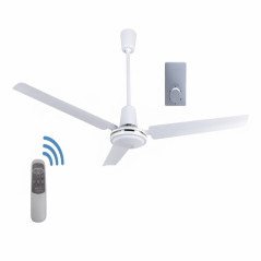 Deckenventilator ohne Licht 90 cm 60 W, Fernbedienung