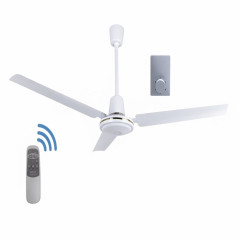 Ventilador de techo con mando a distancia 120 cm