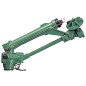 Agrar-Sprinkler River Metall mit Flansch. Einstellbarer Bewässerungswinkel. Reichweite 18 bis 37 m. Impuls-Sprinkler, Bewässerun