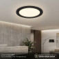 Spot LED encastré circulaire noir 30 cm | 24 W CCT Spot LED encastré circulaire noir 30 cm | 24 W CCT