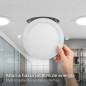Downlight LED Empotrable Circular Blanco 22 cm | Foco LED 20 W Luz Neutra