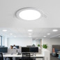 Luminária de embutir circular LED branca de 22 cm | Refletor LED de 20 W, branco frio