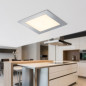 Faretto LED da incasso quadrato cromato 12 x 12 cm | Faretto LED da 6W CCT Faretto LED da incasso quadrato cromato 12 x 12 cm | Faretto LED da 6W CCT