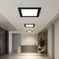 Downlight LED Empotrable Cuadrado Negro 22,5 x 22,5 cm | Foco LED 18 W CCT Downlight LED Empotrable Cuadrado Negro 22,5 x 22,5 cm | Foco LED 18 W CCT