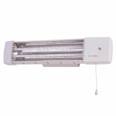 Quartz Heater | 2 Heating Elements 600-1200W | Quartz Tube Heater | Wall Mounted Radiator