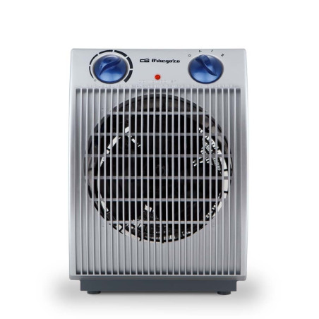 Riscaldatore oscillante Orbegozo 2200W | Funzione ventilatore | Termostato regolabile | Riscaldatore da pavimento per bagno e ca