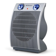 Riscaldatore oscillante Orbegozo 2200W | Funzione ventilatore | Termostato regolabile | Riscaldatore da pavimento per bagno e ca