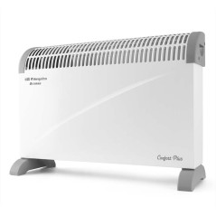 Convector Electrico con Termostato y Ventilador 2000W Orbegozo