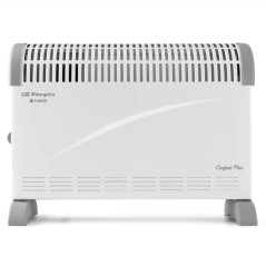 Convector Electrico con Termostato y Ventilador 2000W Orbegozo | Radiador Electrico Bajo Consumo | Calefactor Electrico