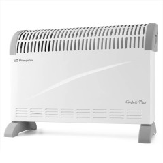 Radiateur électrique à convection Orbegozo 2000 W avec thermostat et ventilateur | Radiateur électrique basse consommation | Cha