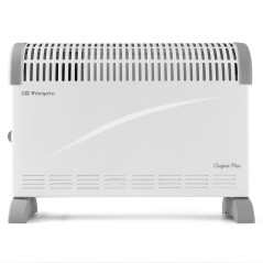 Convettore elettrico Orbegozo da 2000 W con termostato e ventilatore | Radiatore elettrico a basso consumo | Riscaldatore elettr