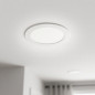 Luminária de embutir circular LED branca de 17 cm | 12 W CCT com ajuste de temperatura de cor