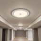 Runde, weiße LED-Einbauleuchte 22,5 cm | 18 W CCT-LED-Spot mit Sensor