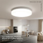 Plafón LED Circular 25 cm 14 W 1400 lm | Lámpara LED de Techo para Iluminación Interior Plafón LED Circular 25 cm 14 W 1400 lm | Lámpara LED de Techo para Iluminación Interior