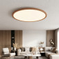 Circular LED Ceiling Light 40cm 25W 2700lm | Wooden Edge | LED Ceiling Lamp