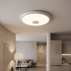 Plafonnier LED circulaire 30 cm 16 W 1100 lm | Lampe de plafond LED pour éclairage intérieur