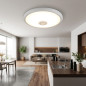 Plafonnier LED circulaire 30 cm 16 W 1100 lm | Lampe de plafond LED pour éclairage intérieur