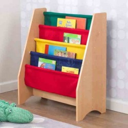 Bibliothèque pour enfants en tissu 61x30x71 cm