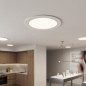 Luminária de embutir circular LED branca de 12 cm | Refletor LED de 6 W, branco neutro